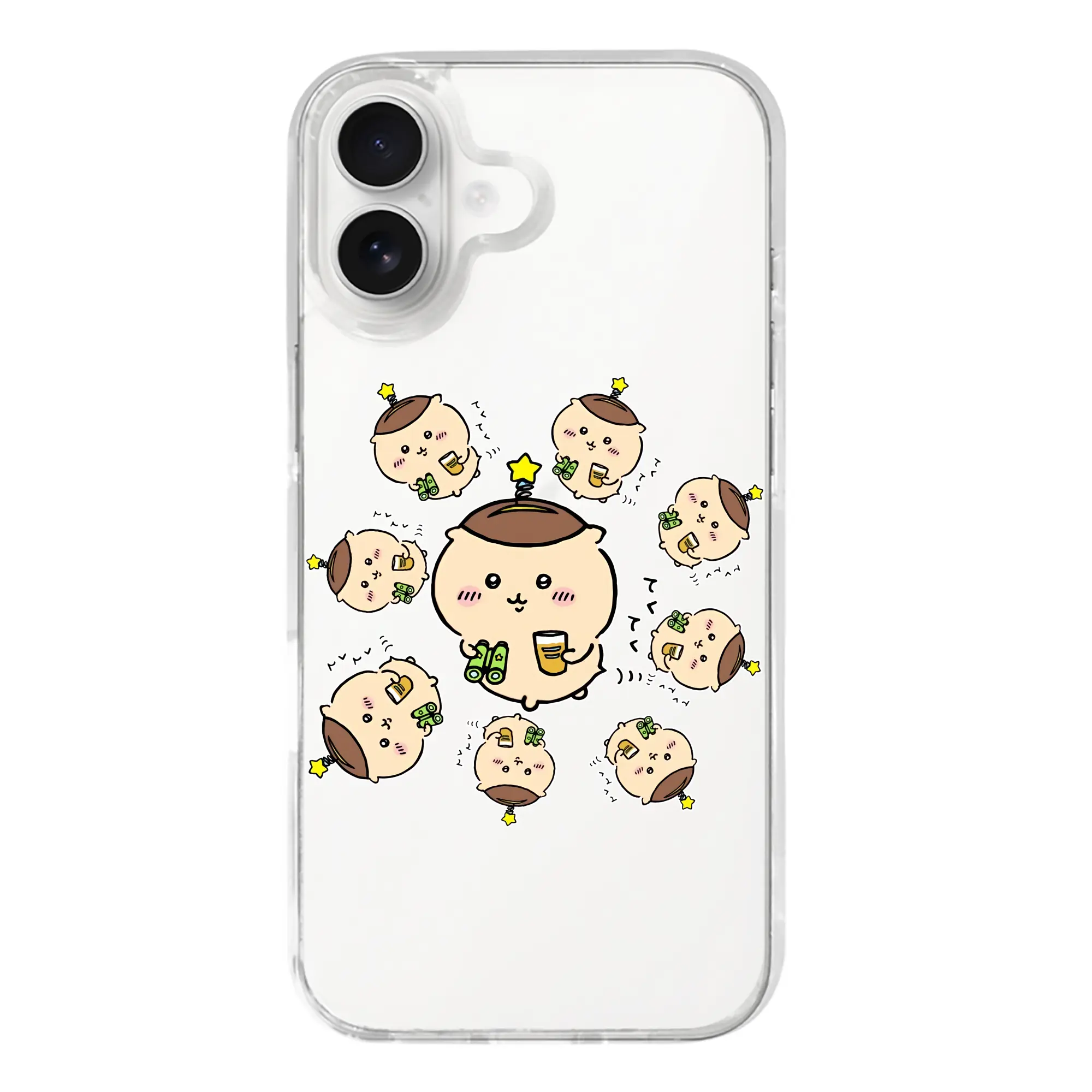 ちい が わ グッズ くりまんじゅう - iPhone 17シリーズ 透明スマホケース – 薄型・耐衝撃・精密フィット保護カバー